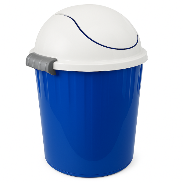 Basurero Basket 23 Lt Con Tapa Vaiven