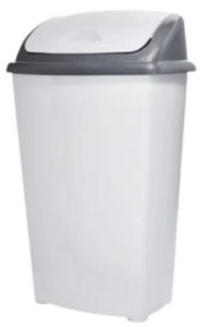 BASURERO TAPA VAIVEN 60LT